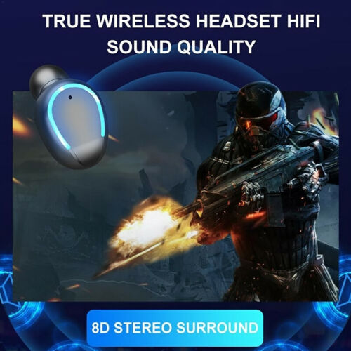 TWS Bluetooth 5.0 Earbuds Wireless Earphones Stereo in-Ear Headphones Deep Bass - Deals Kiosk