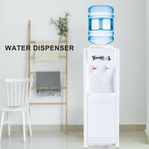 5 Gallon Water Cooler Dispenser Top Loading Bottle & Storage Cabinet - Deals Kiosk