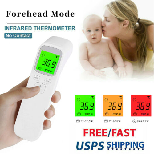 No Touch Digital Infrared Thermometer for Adult Baby Forehead Temperature °F/°C - Deals Kiosk