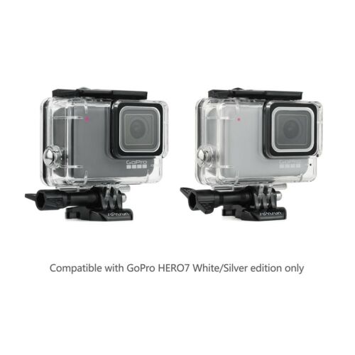 For GoPro HERO7 Silver / White 147ft Clear Underwater Waterproof Housing Case - Deals Kiosk