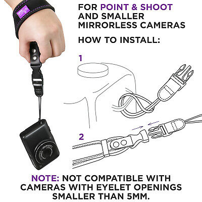 Rapid Fire Camera Hand Wrist Strap for DSLR and Point & Shoot by Altura Photo - Deals Kiosk