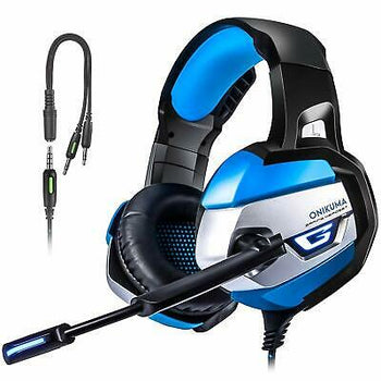 ONIKUMA 7.1 Surround Sound Gaming Headset for PS4, Xbox One, PC, Nintendo Switch - Deals Kiosk