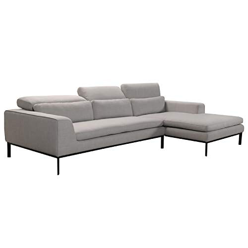 28" Fabric and Wood Sectional Sofa - Deals Kiosk
