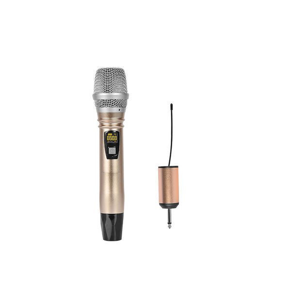 Wireless Microphone UHF 200 Channel 2 Cordless Handheld Mic Karaoke Speech - Deals Kiosk