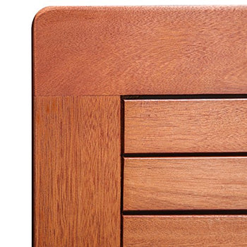 Vifah Malibu Outdoor Rectangular Patio Dining Table - Deals Kiosk