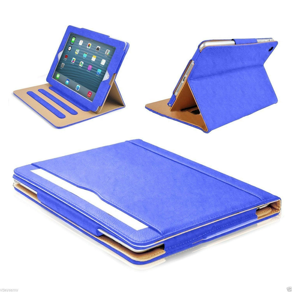 Soft Leather iPad Case Magnetic Smart Cover w Sleep Wake Folio Stand for APPLE - Deals Kiosk
