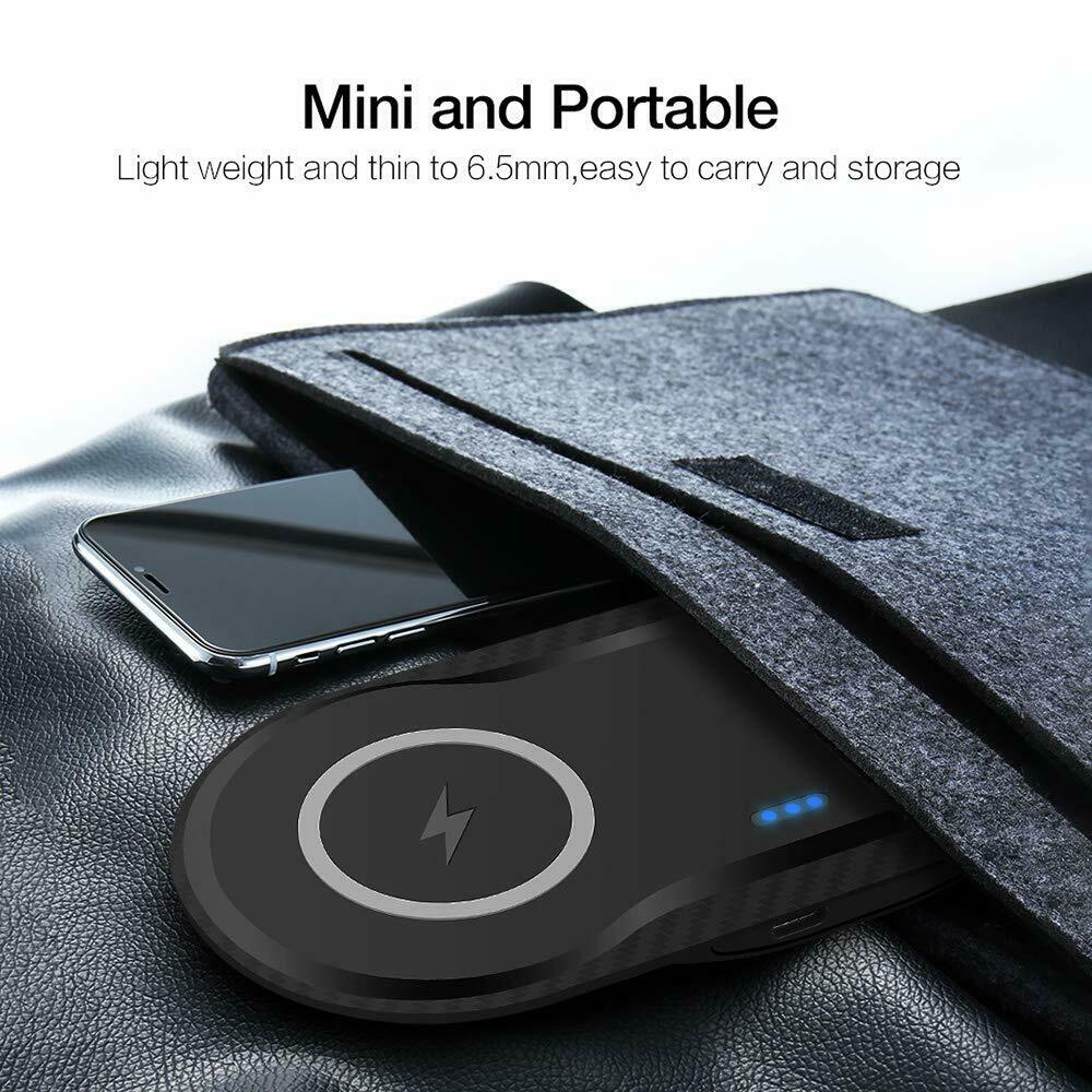 Wireless Dual Charger Phone Charging Mat Pad For iPhone 11 Pro Max / XR XS 8 X - Deals Kiosk