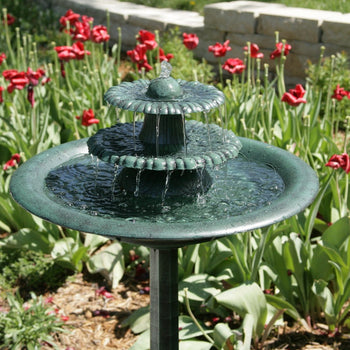 3-Tier Outdoor Bird Bath Water Fountain - Deals Kiosk