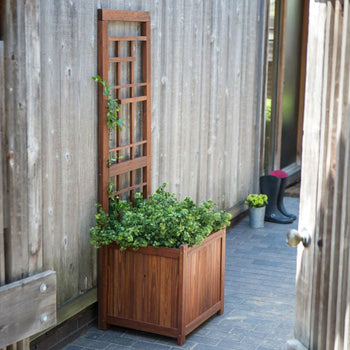 68 Inch Wood Raised Bed Planter Trellis - Deals Kiosk