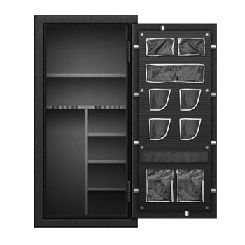 Fire-Resistant 24-Rifle Shotgun Gun Safe with Ammo Pouches - Deals Kiosk
