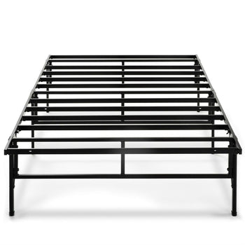 Twin XL Sturdy Metal Platform Bed Frame in Black - Deals Kiosk