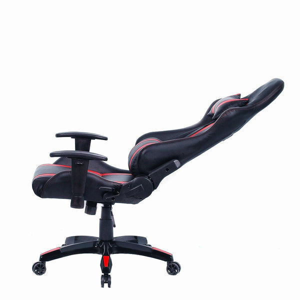 Black Red Racing Stripe High Back Reclining Gaming Computer Office Chair - Deals Kiosk