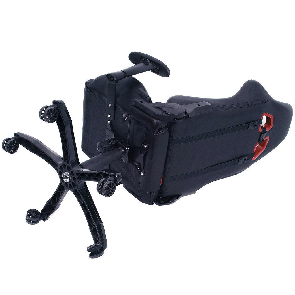 Black Red Racing Stripe High Back Reclining Gaming Computer Office Chair - Deals Kiosk