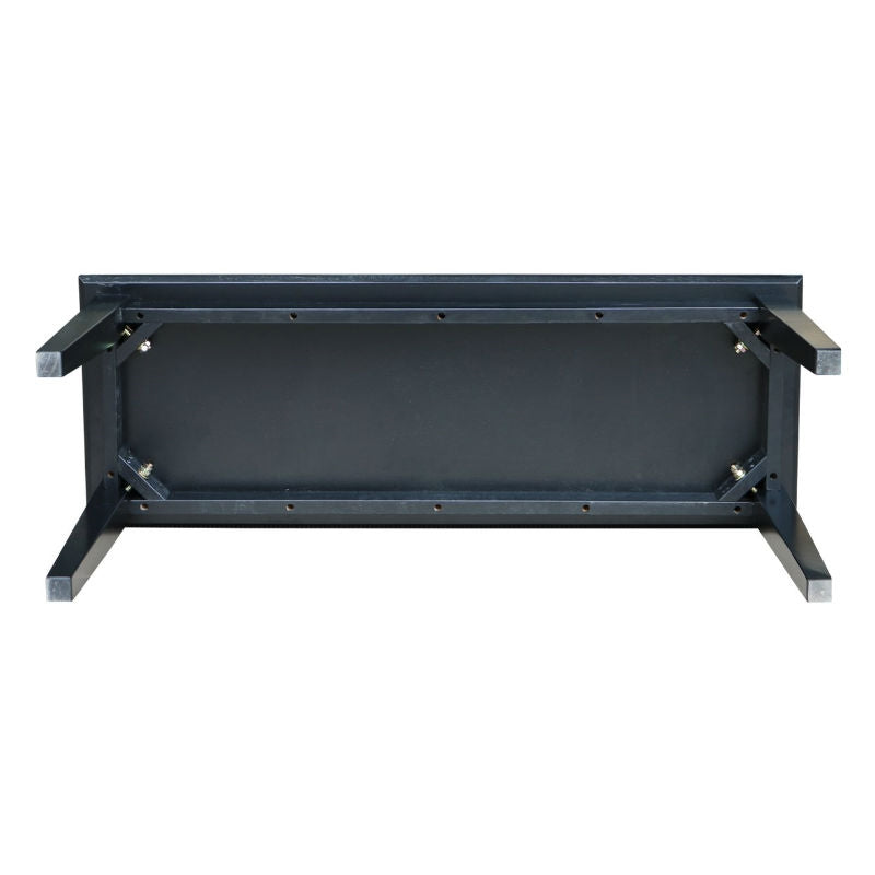 Solid Wood Entryway Accent Bench in Black Finish - Deals Kiosk