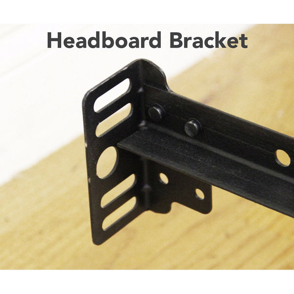 California King size Metal Bed Frame with 7-Legs and Locking Rug Rollers Wheels - Deals Kiosk