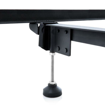California King size Metal Bed Frame with Headboard Footboard Brackets - Deals Kiosk