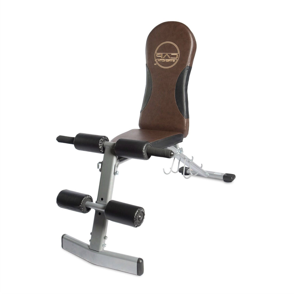 Adjustable 4-Position Incline Decline Flat Upright Fitness Bench Leg Raises - Deals Kiosk