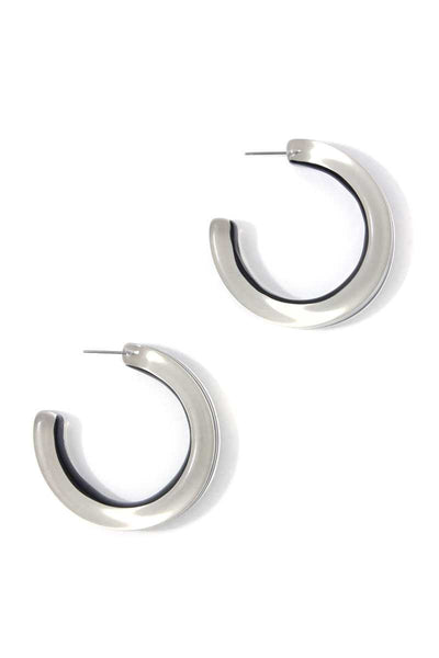 Chic Transparent Hoop Earring - Deals Kiosk