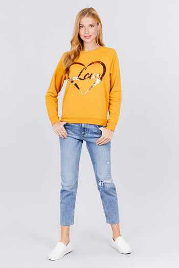 Love Sequins Pullover - Deals Kiosk