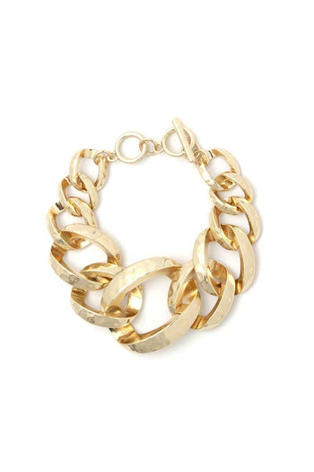 Wide Cuban Chain Bracelet - Deals Kiosk