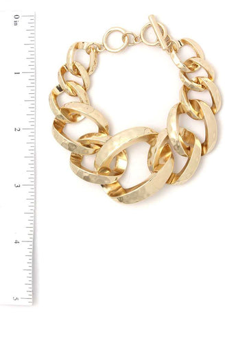 Wide Cuban Chain Bracelet - Deals Kiosk