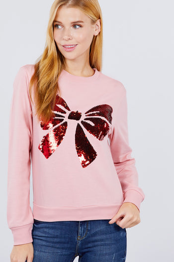 Sequins Embroidered Pullover - Deals Kiosk