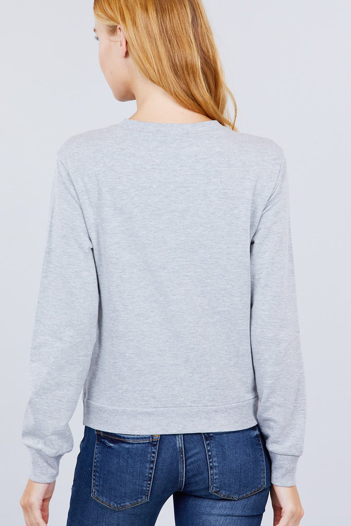 Sequins Embroidered Pullover - Deals Kiosk