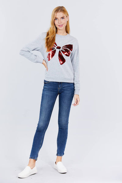 Sequins Embroidered Pullover - Deals Kiosk