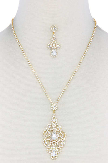 Rhinestone Necklace - Deals Kiosk
