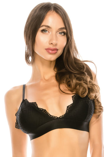 Triangle Lace Bralette - Deals Kiosk