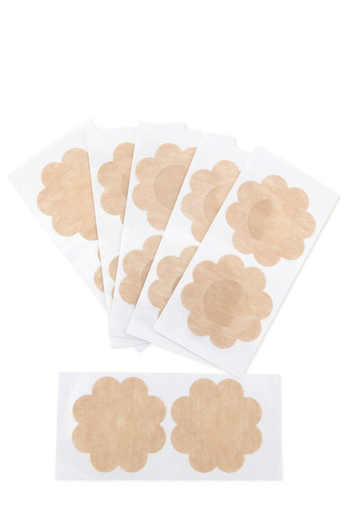 Flower Shaped Adhesive Nipple Covers With Breast Lift Adhesive. Women - Deals Kiosk