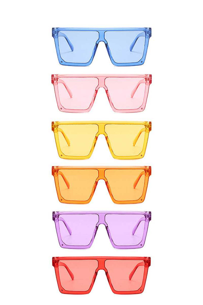 Modern Retro Summer Cool Vibes Colored Sunglasses - Deals Kiosk
