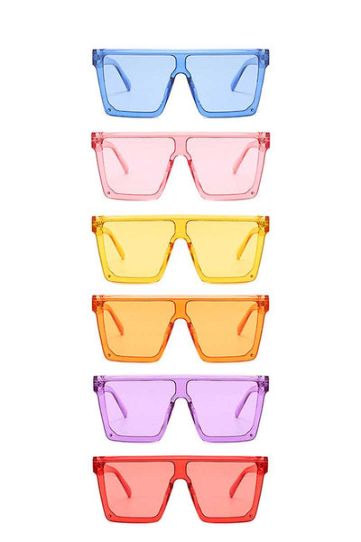 Modern Retro Summer Cool Vibes Colored Sunglasses - Deals Kiosk