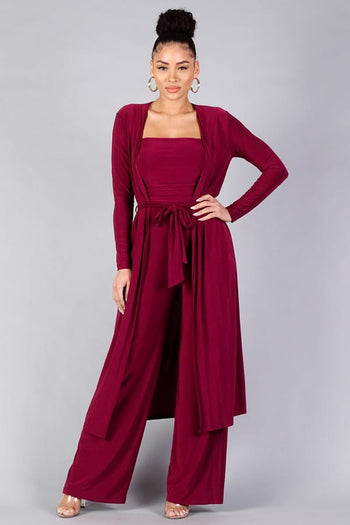 Sexy Silky Belted Robe - Deals Kiosk