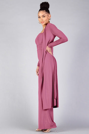 Sexy Silky Belted Robe - Deals Kiosk