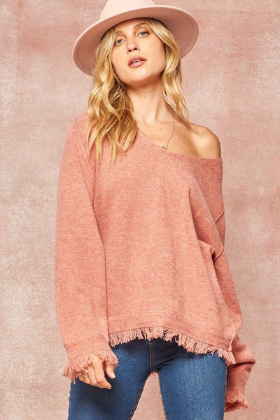 A Solid Knit Sweater - Deals Kiosk