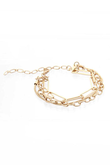 3 Line Multi Metal Bracelet - Deals Kiosk