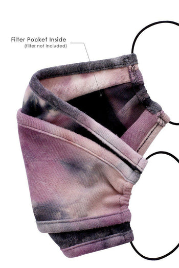 Tie Dye Trifold Reusable Face Mask - Deals Kiosk