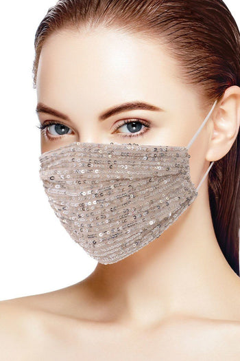 3d Sequin Fashion Facemask - Deals Kiosk