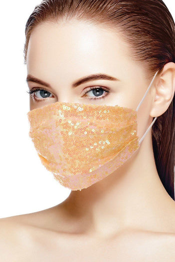 3d Sequin Fashion Facemask - Deals Kiosk