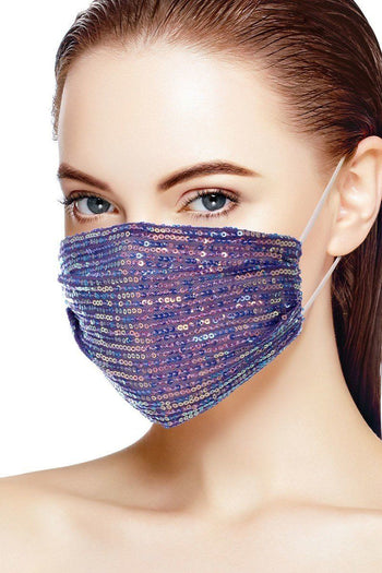 3d Sequin Fashion Facemask - Deals Kiosk