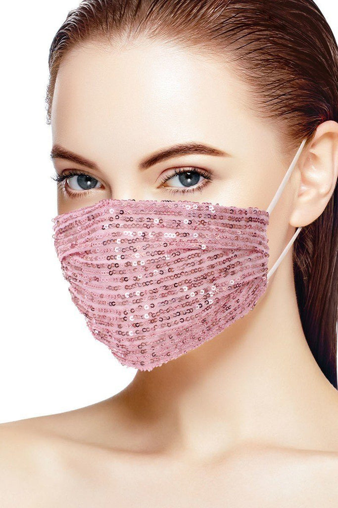 3d Sequin Fashion Facemask - Deals Kiosk