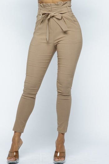 Tie Waist Pants - Deals Kiosk