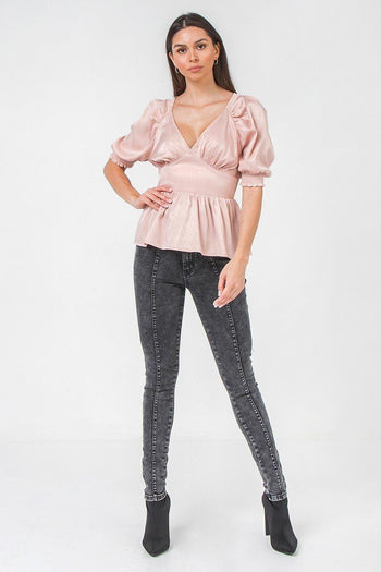 A Solid Sateen Top - Deals Kiosk