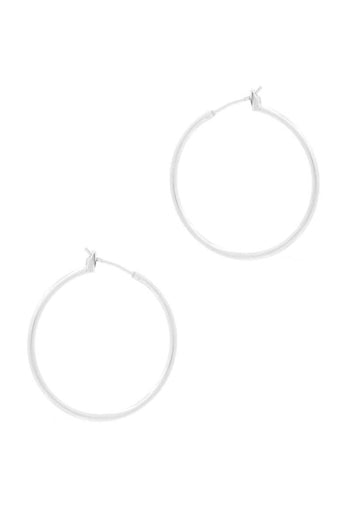 Basic Metal Hoop Earring - Deals Kiosk