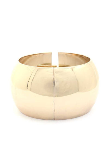 Solid Wide Cuff Bracelet - Deals Kiosk