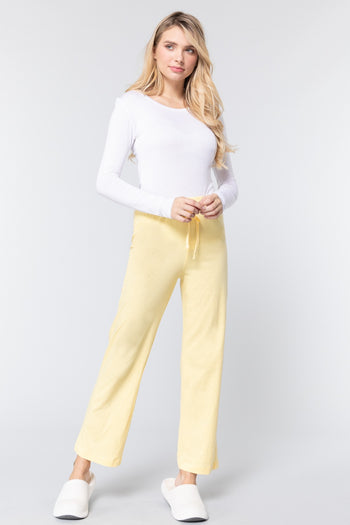 Solid Cotton Pajama Pants - Deals Kiosk