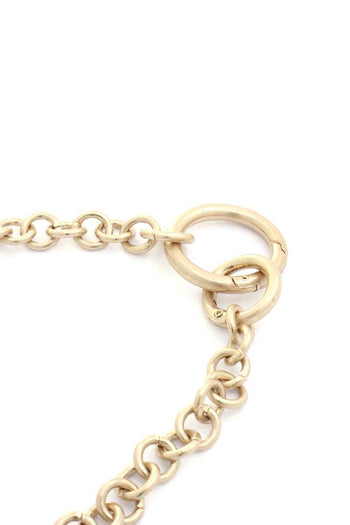 Circle Link Metal Necklace - Deals Kiosk