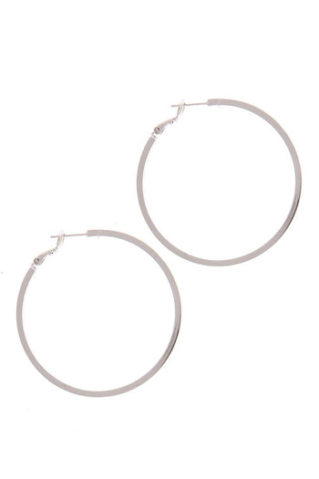 Metal Hoop Earring - Deals Kiosk