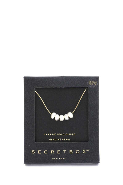 Secret Box Genuine Pearl Necklace - Deals Kiosk